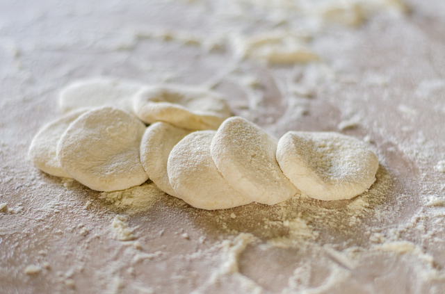 熟成生地とソース